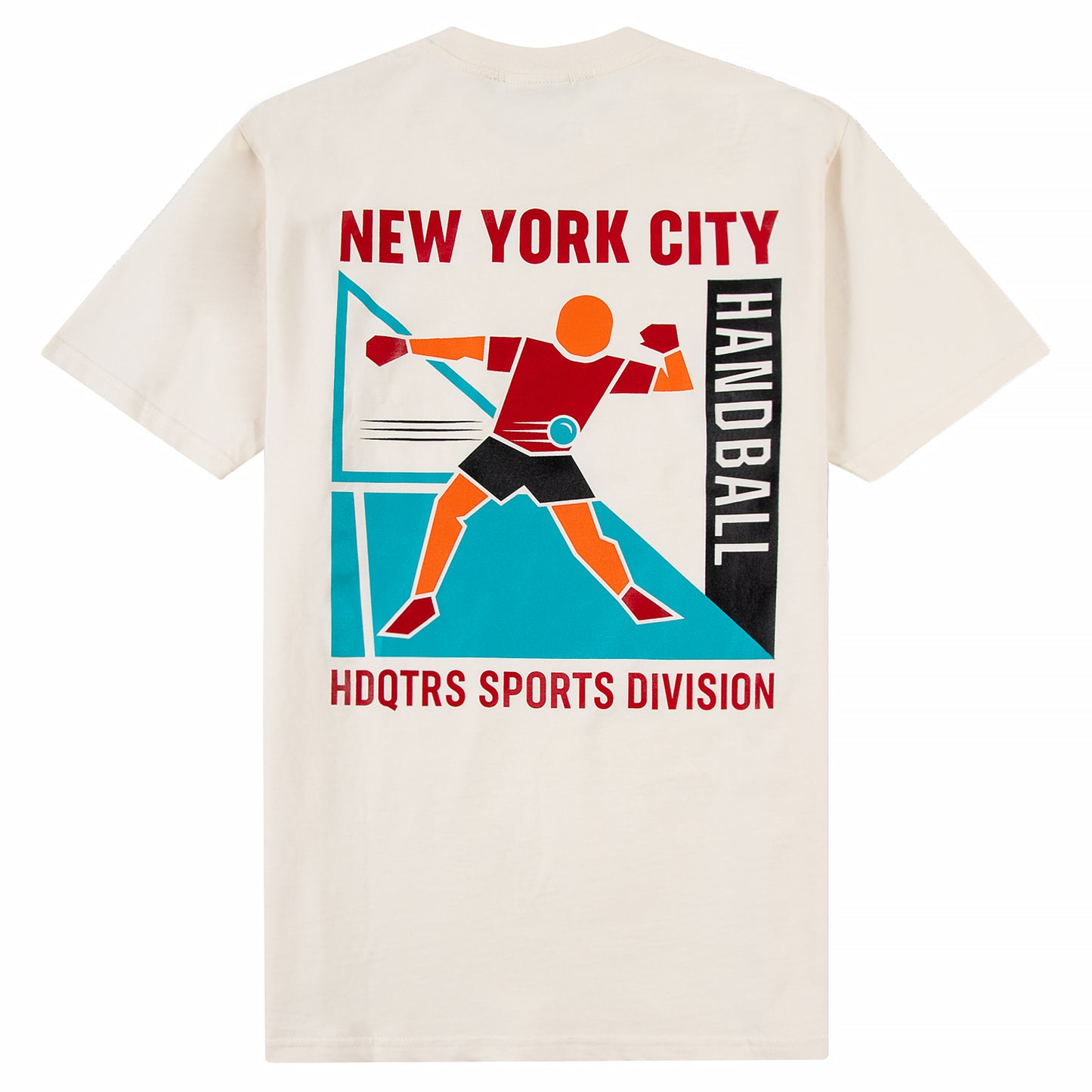Handball Graphic Pocket Tee - Eggshell