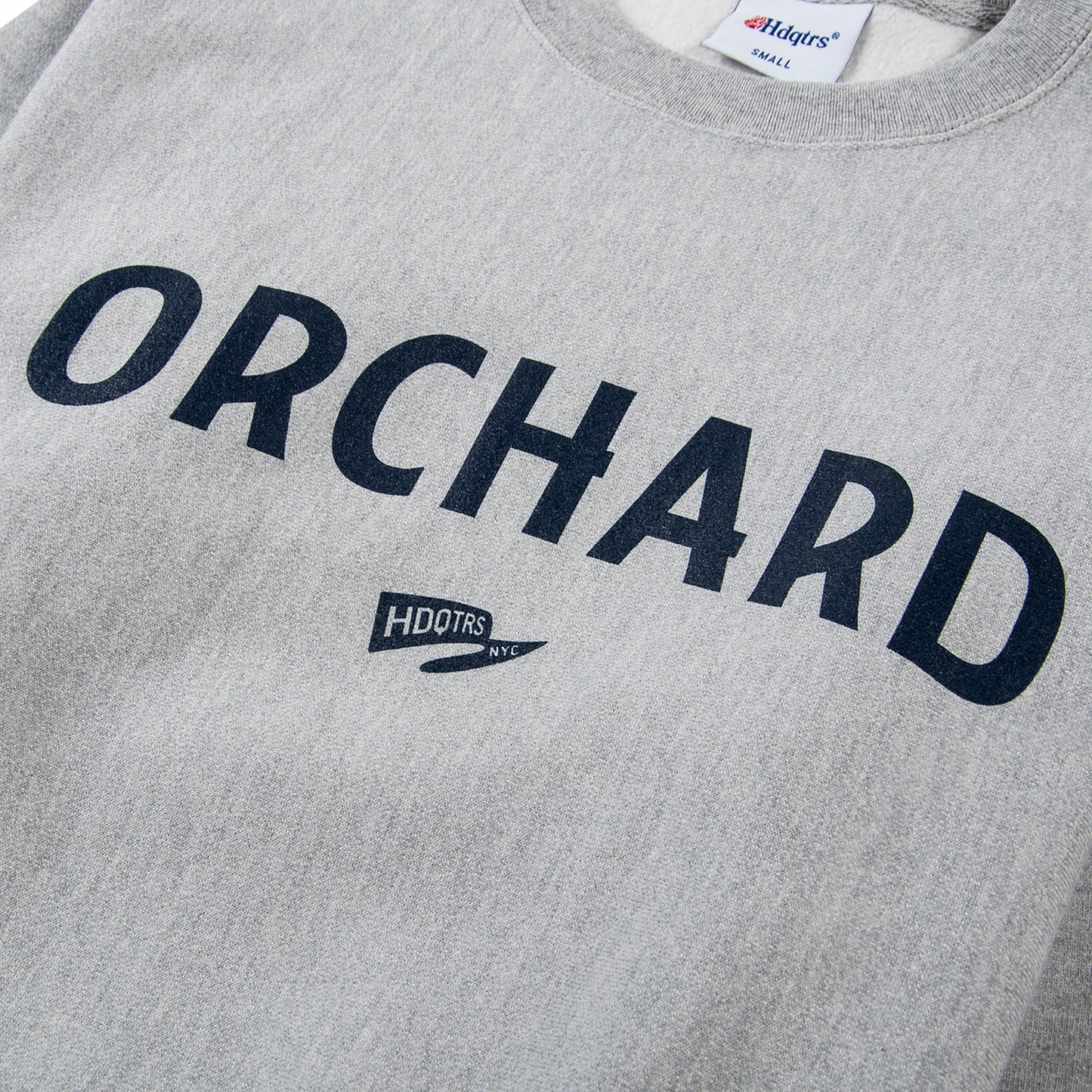 Orchard Collegiate Champion Crewneck - Heather Grey