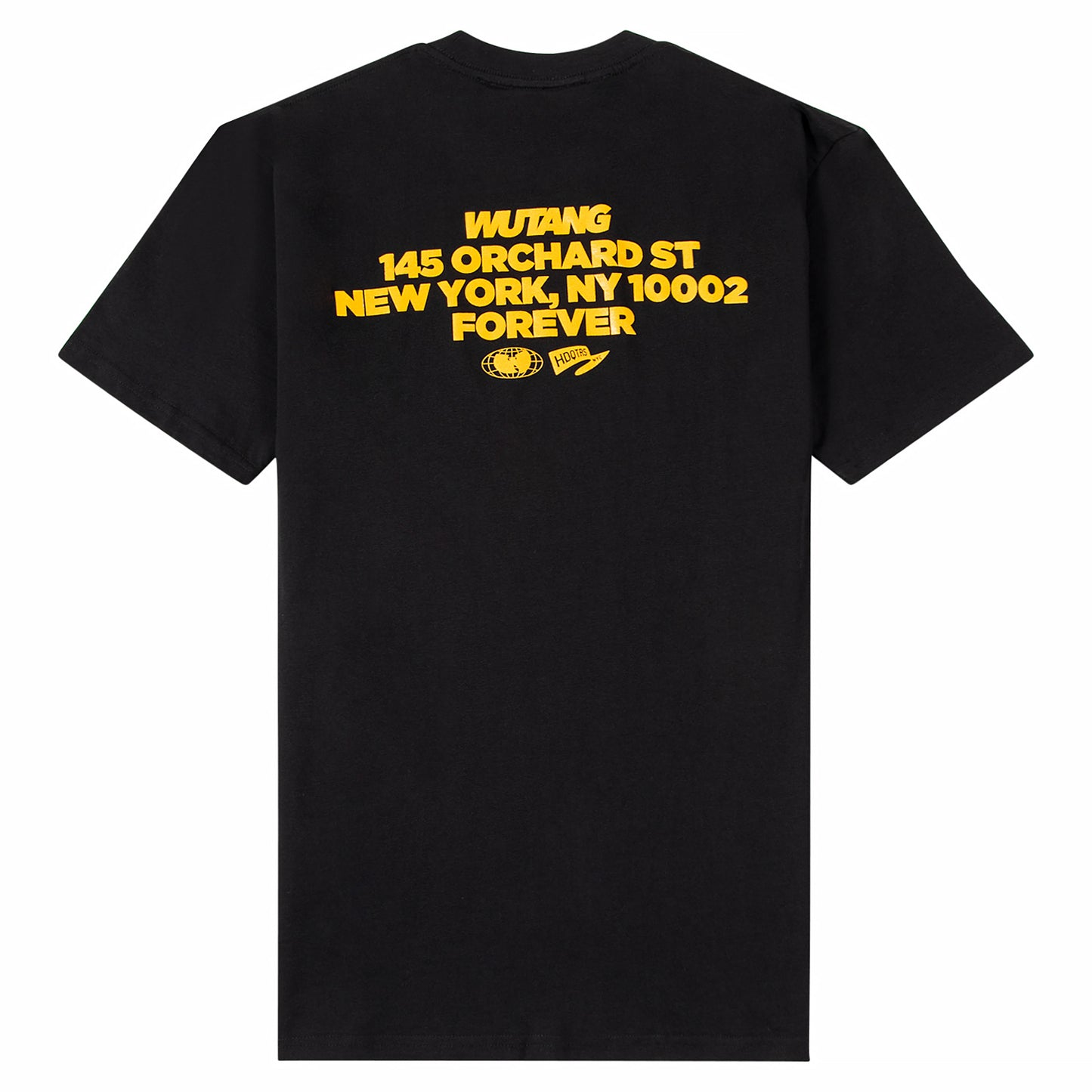 Wu-Hdqtrs Logo Tee - Black
