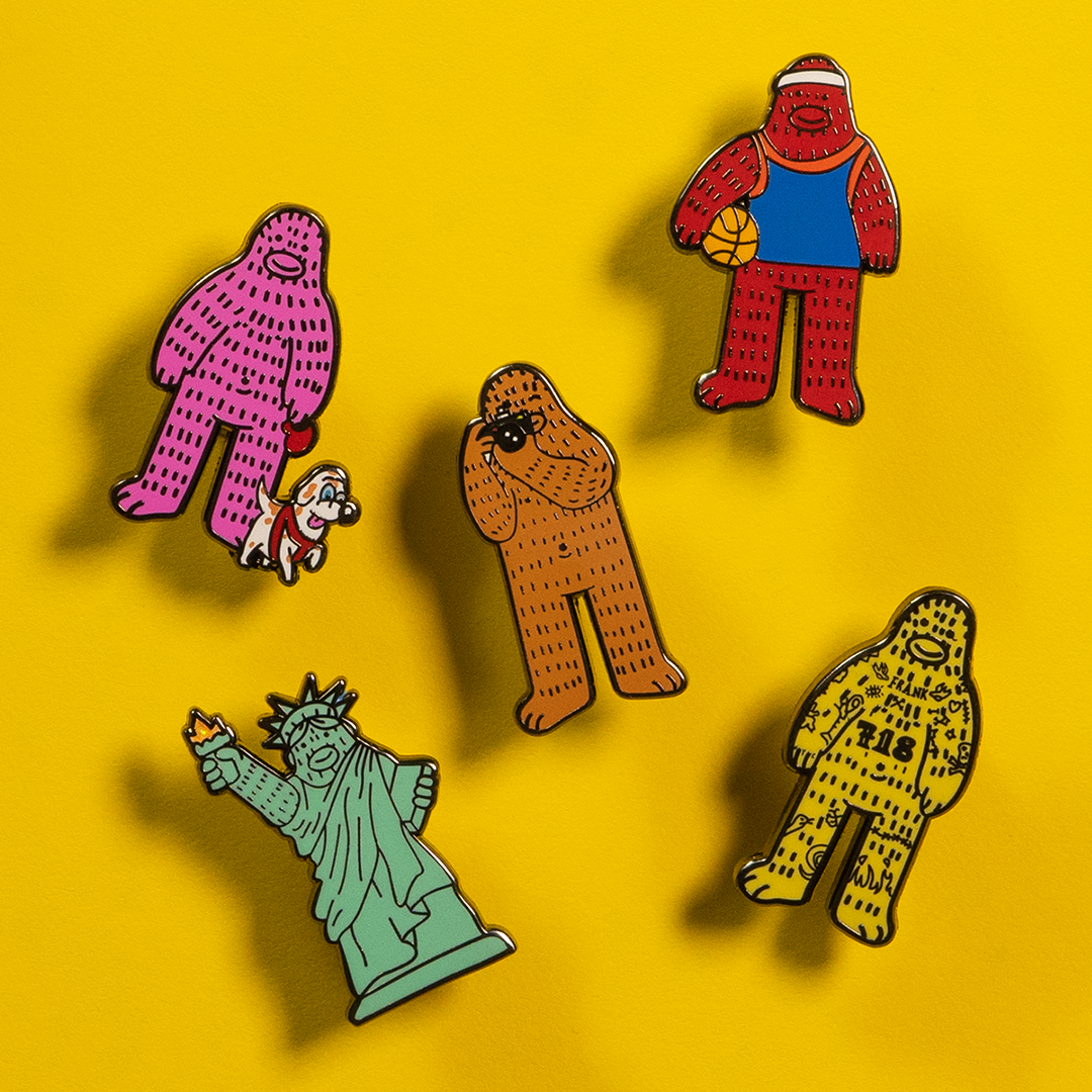 Frank Ape "Photographer" Pin