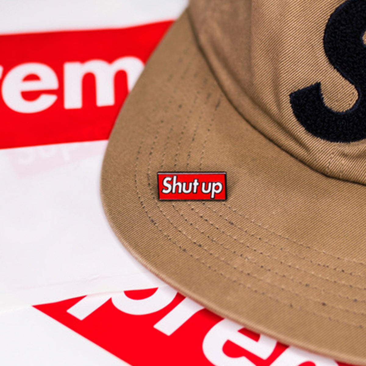 Shut Up Pin