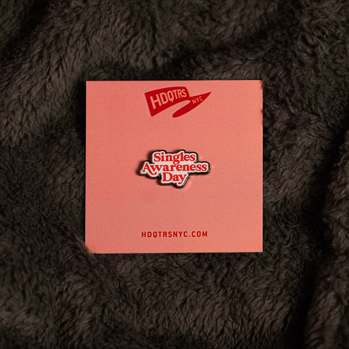 Single Awareness Day Pin