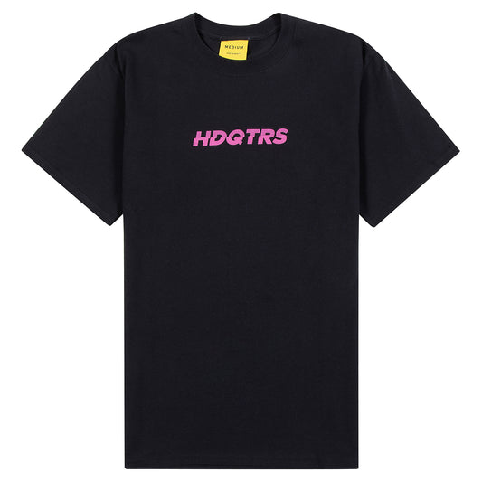 Distorted Logo Tee - Black