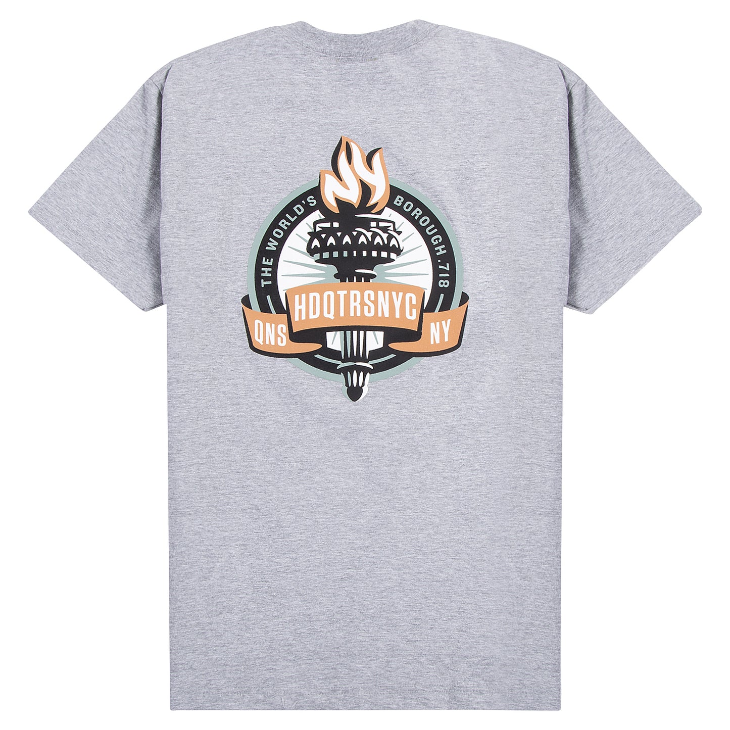 Worlds Borough Tee - Grey