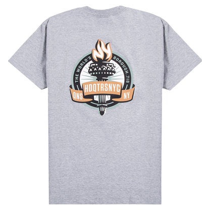 Worlds Borough Tee - Grey