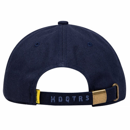 Rose Nyc 6 Panel Cap - Navy Blue