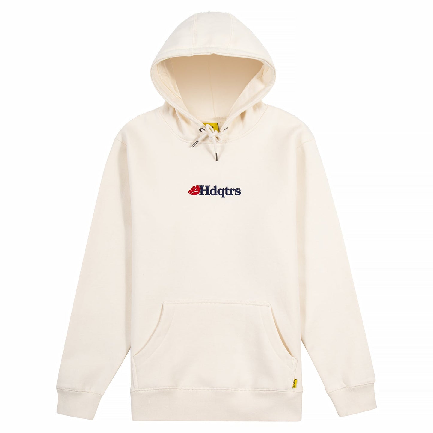 Hdqtrs Classic Logo Hoodie - Cream