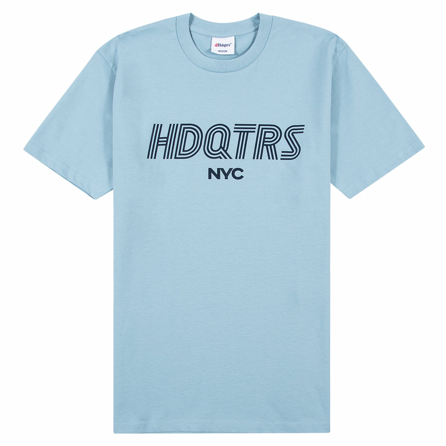 Line Tee - Pale Blue