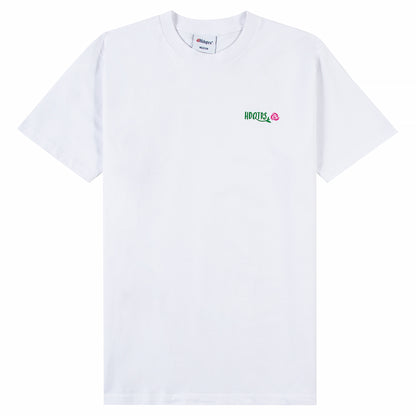 Rose logo Tee - White