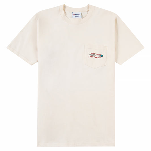 Handball Graphic Pocket Tee - Eggshell