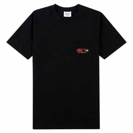 Handball Graphic Pocket Tee - Black