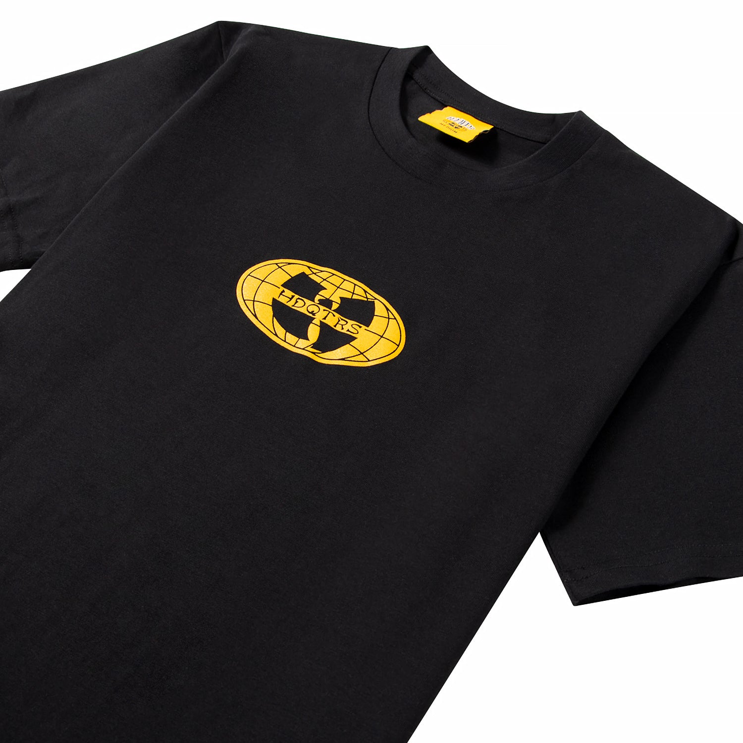 Wu-Hdqtrs Logo Tee Black – hdqtrsnyc