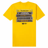 Stacked Tapes Tee - Gold