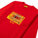 Golden Tape L/S Tee - Red