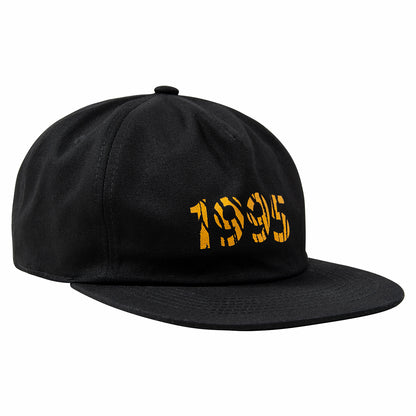 1995 Five Panel Cap - Black