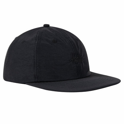 Script Logo 6 Panel - Black