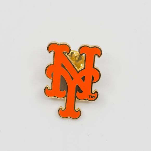 NY Mets Logo Vintage Pin
