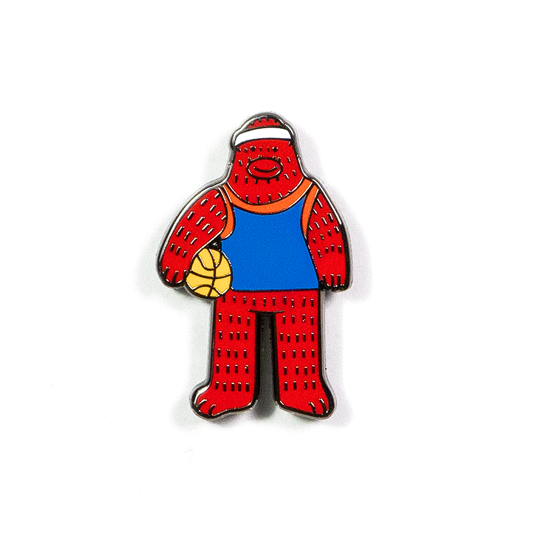 Frank Ape "Basketball" Pin