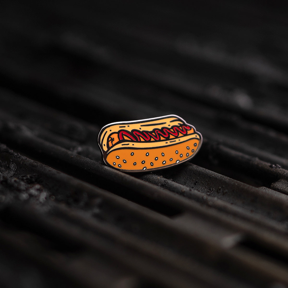 Hotdog Pin