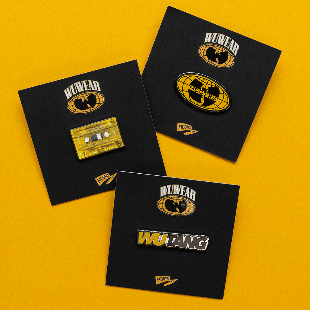 Wu-Tang Yellow Tape Pin