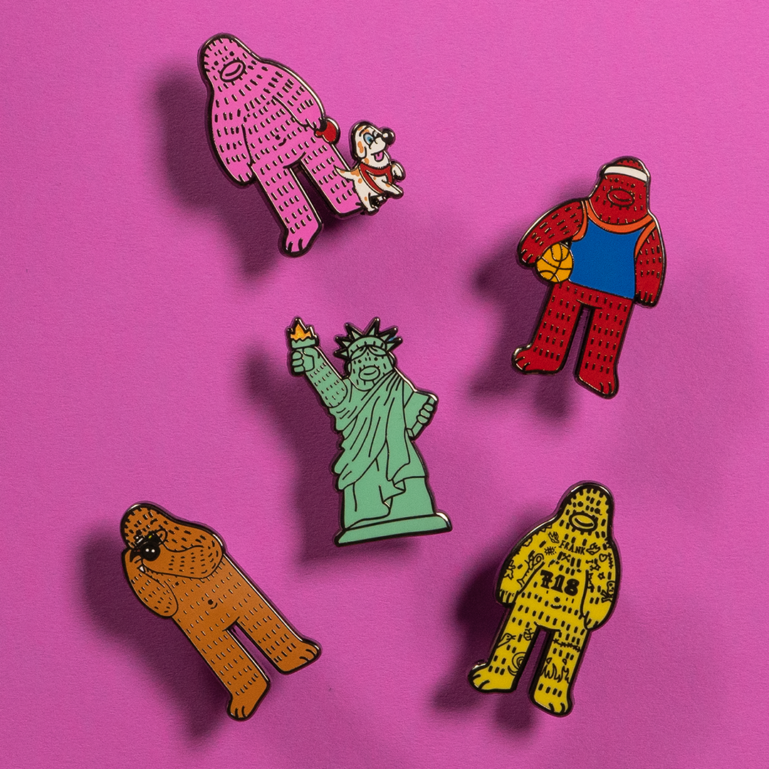 Frank Ape "Liberty" Pin