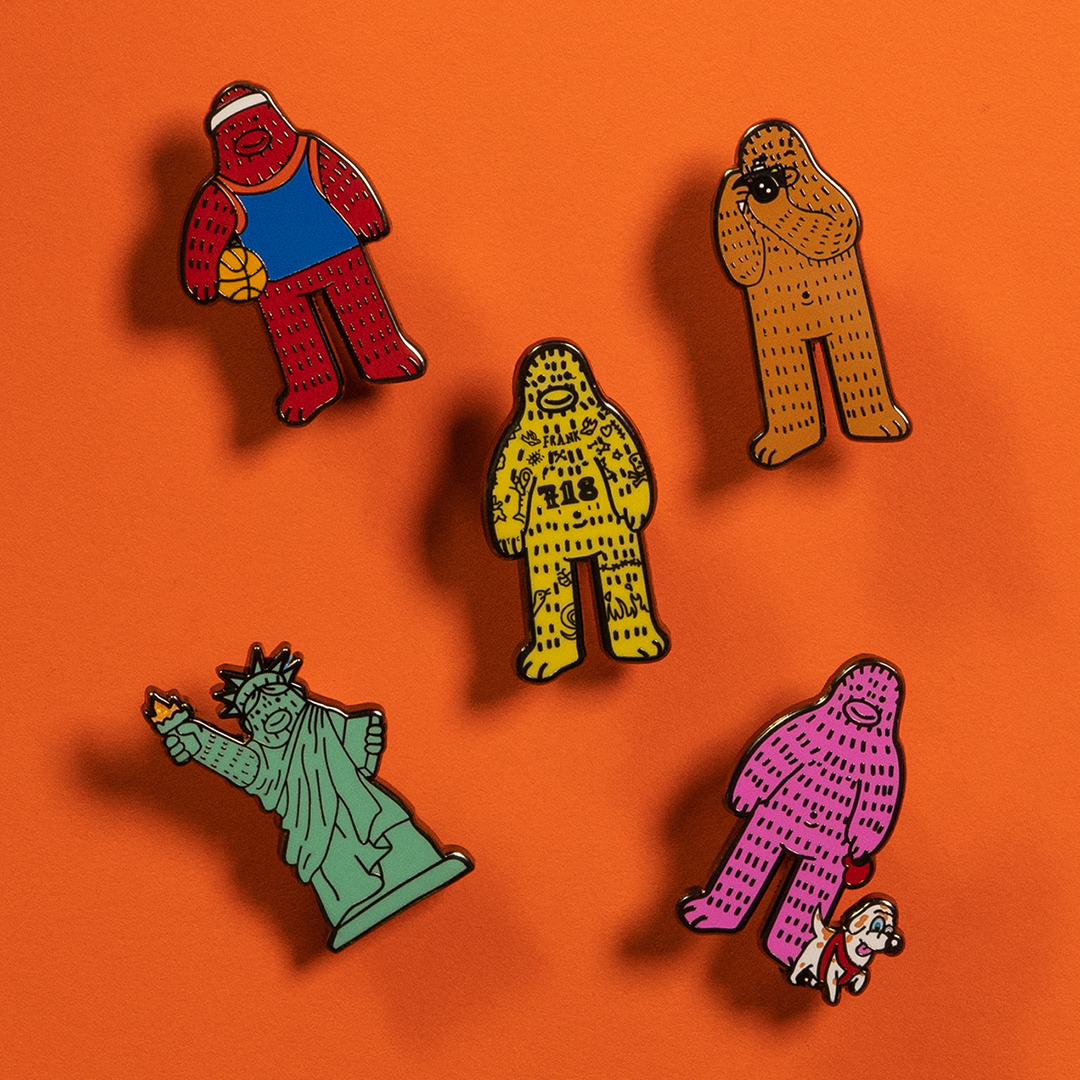 Frank Ape "Tattoos" Pin