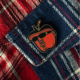 Notorious Big(gie) Apple Pin