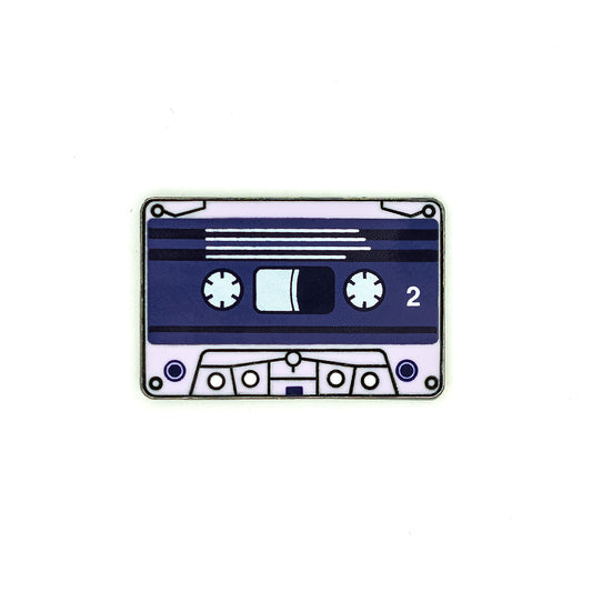 Purple Tapes Pin