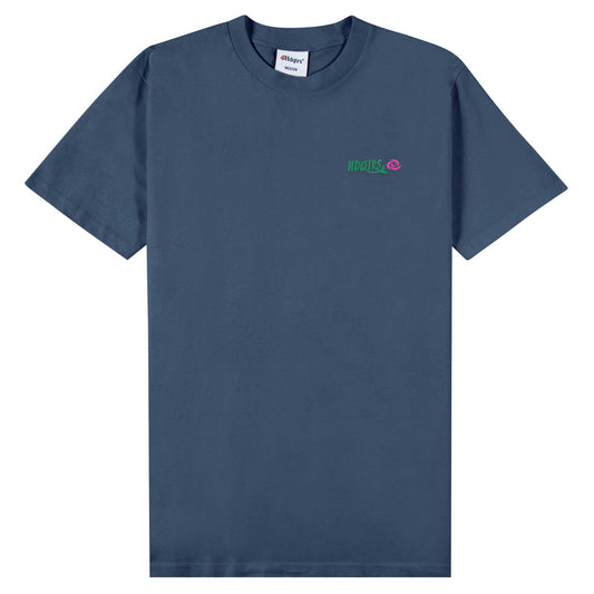 Rose logo Tee - Ocean Blue