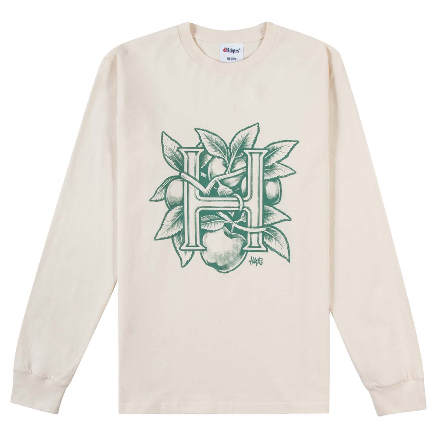 Hanging fruit L/S Tee - Eggshell